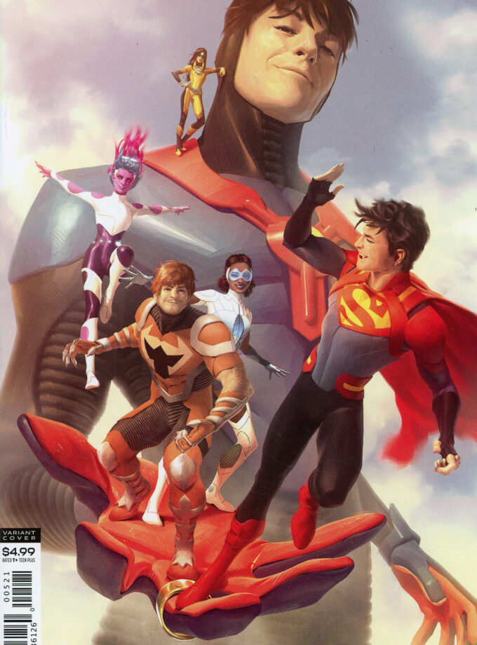 Legion of super heroes #5 Alex Garner Card Stock Cover