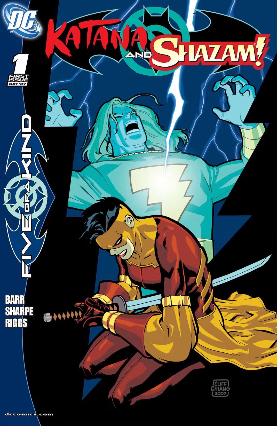 Outsiders: Five of a Kind - Katana / Shazam #1