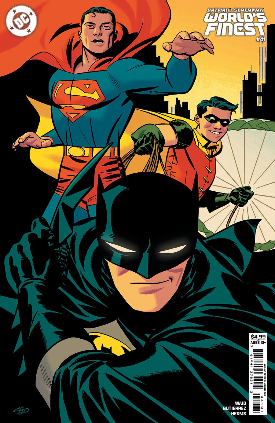 Batman Superman Worlds Finest #41 Michael Cho Card Stock Cover