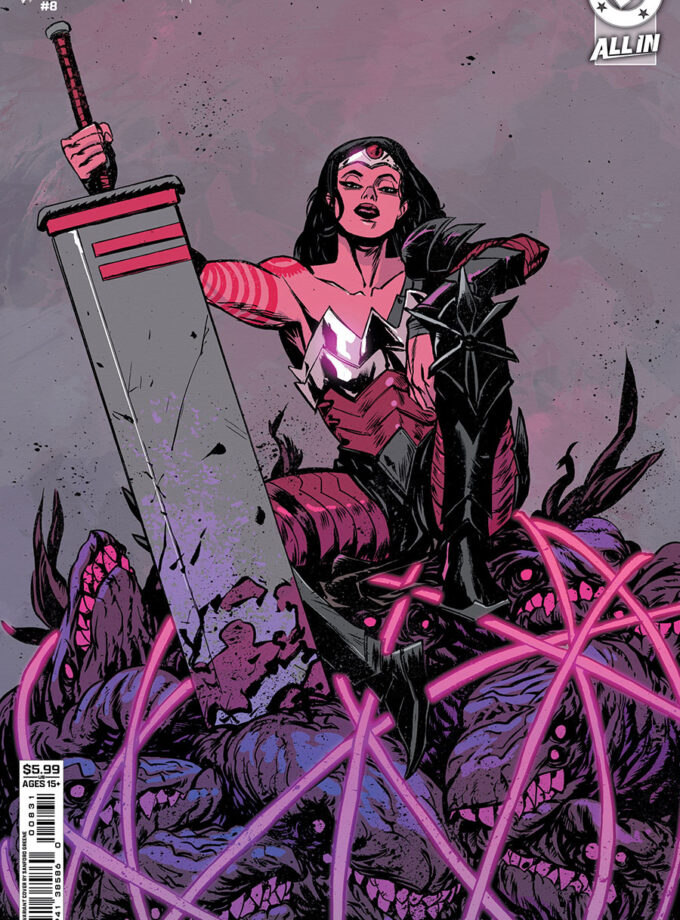 Absolute Wonder Woman #8 Sanford Greene Card Stock Cover
