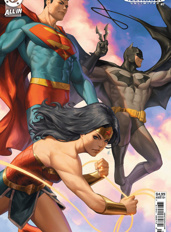 Justice League Unlimited #7 Ejikure Card Stock Cover