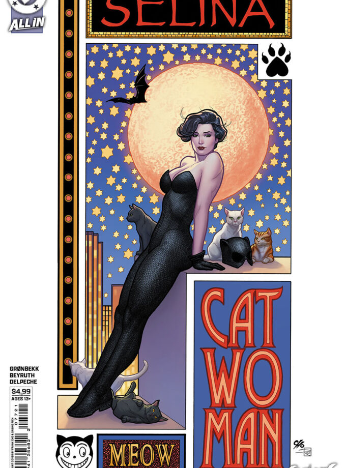 Catwoman #77 Frank Cho Card Stock Cover
