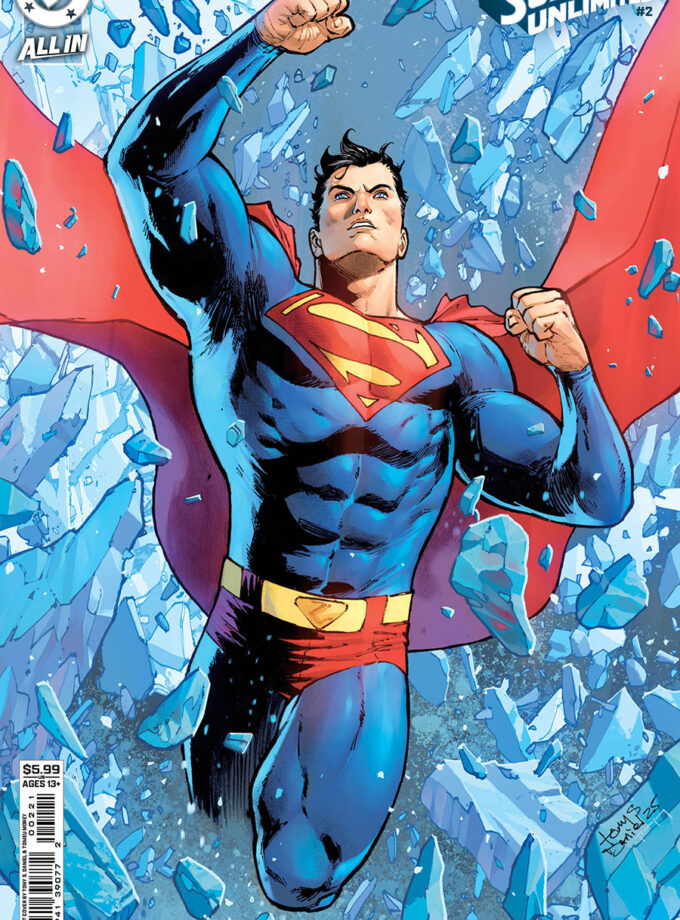 Superman Unlimited #2 Tony S Daniel Card Stock Cover