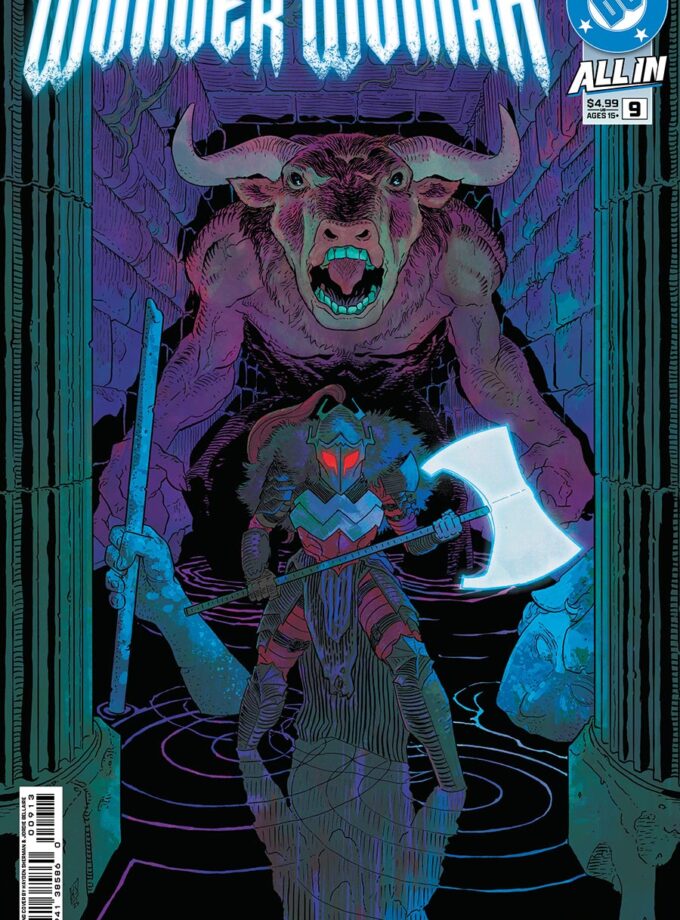 Absolute Wonder Woman #9 Hayden Sherman Logo Color Variant Cover