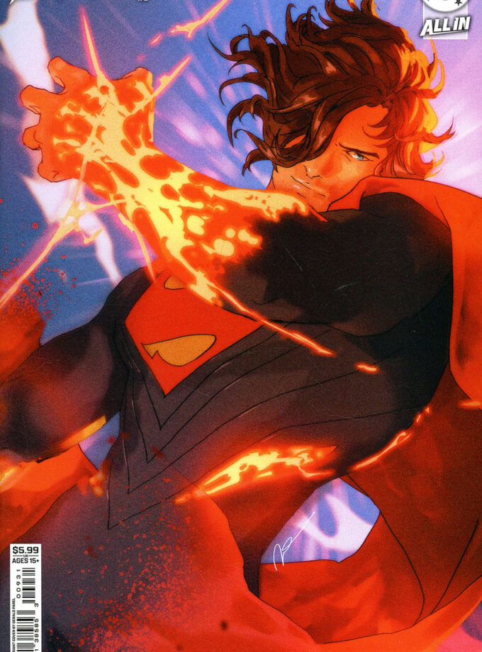 Absolute Superman #9 Gerald Parel Card Stock Cover
