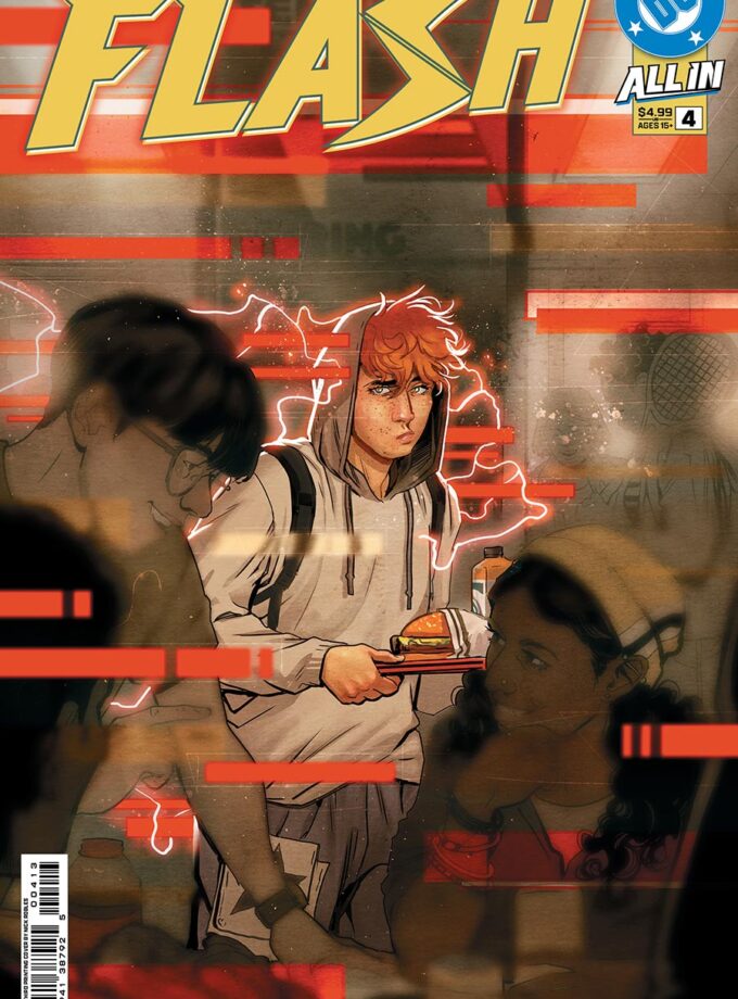 Absolute Flash #4 Nick Robles Logo Color Variant Cover