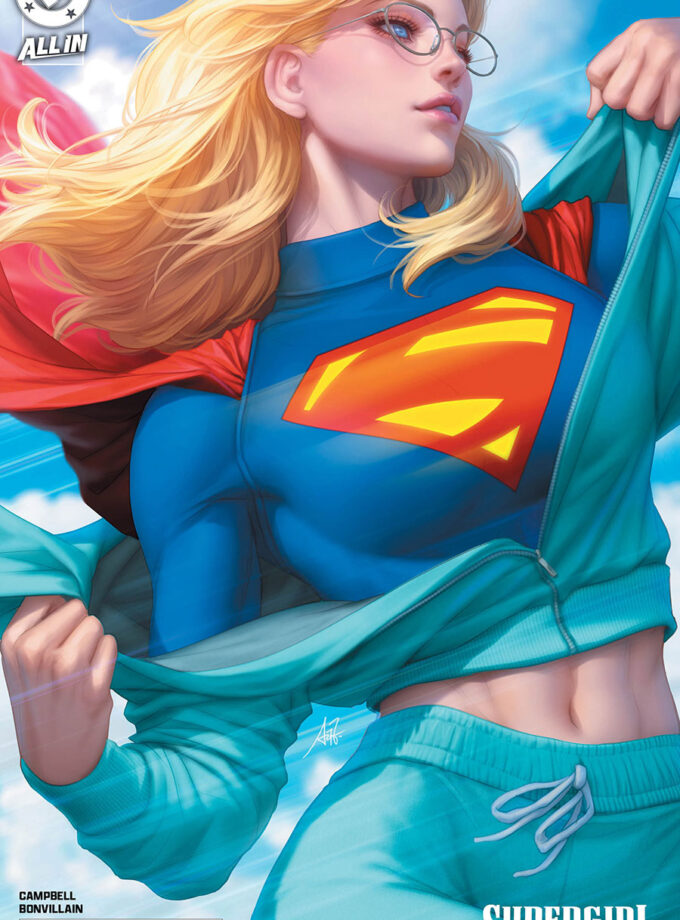 Supergirl #2 Variant Stanley Artgerm Lau Card Stock Cover